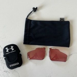 Under Armour Mens Core Sunglass Lenses Red